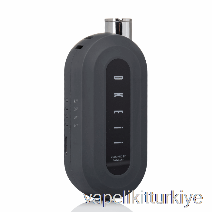 Vape Türkiye Dazzleaf Dkeii 510 Pil Koyu Gri